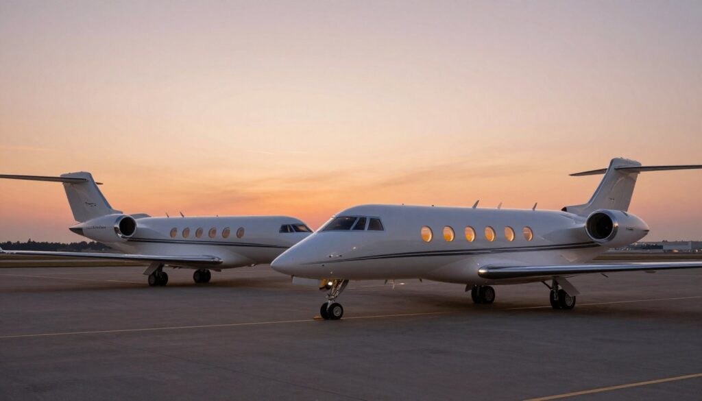 Villiers private jet fleet options