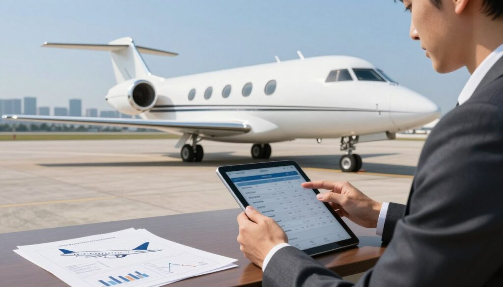 economics of discounted private jet options