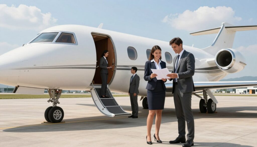 how to charter a private jet