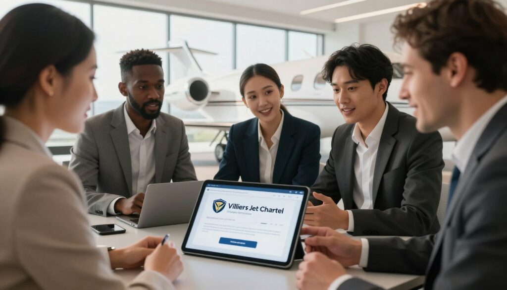 join Villiers Jet Charter affiliate program