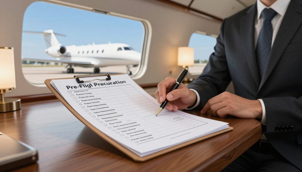 pre-flight preparation checklist