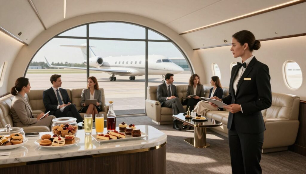 private jet terminal FBO experience