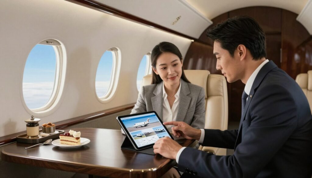 review select ideal aircraft itinerary