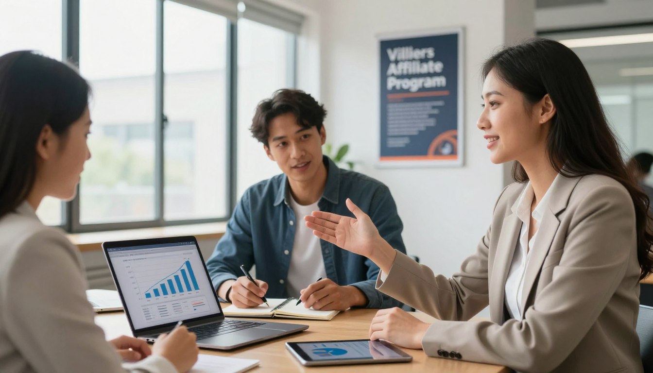 villiers affiliate program commission