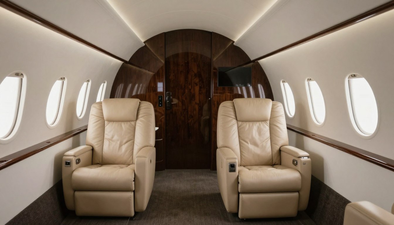 villiers private jet empty leg vs full charter