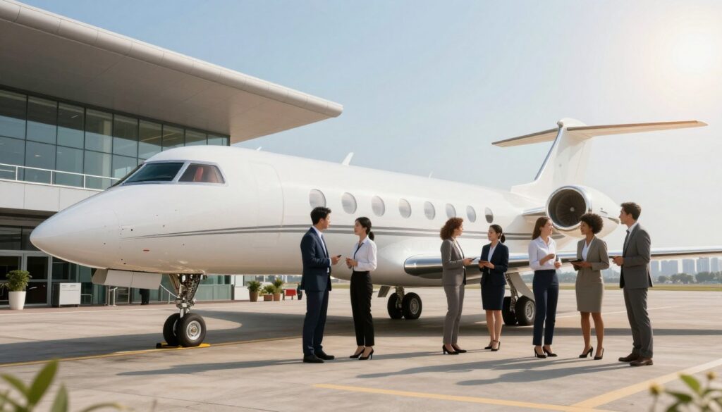 Airbus business jet hire for group travel