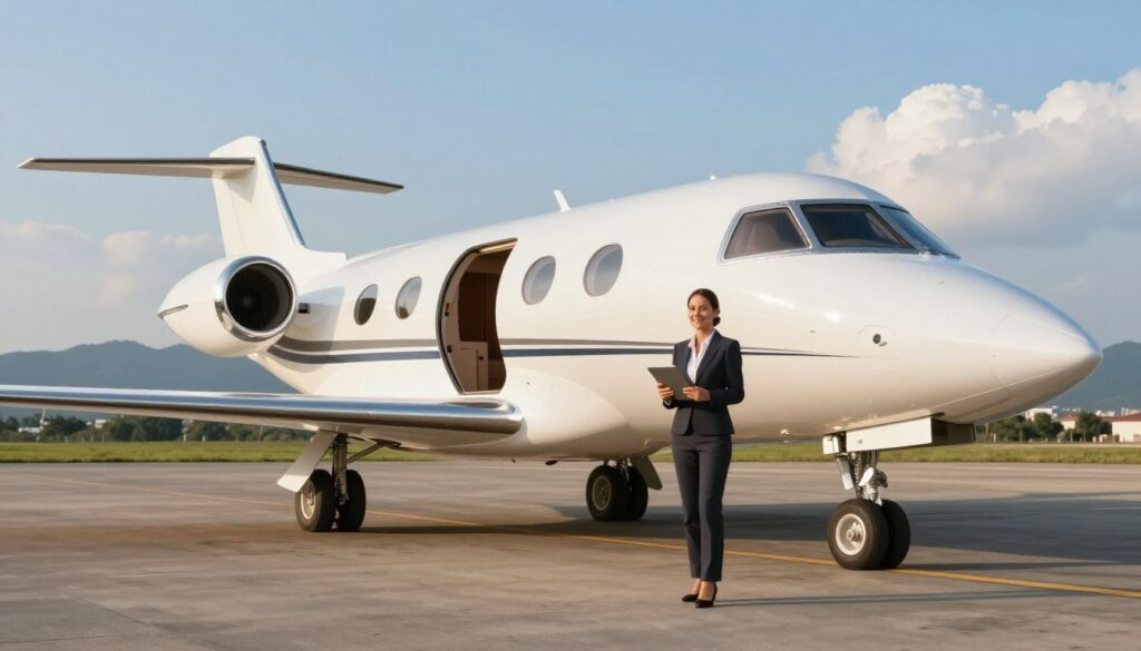 Private jet charter business