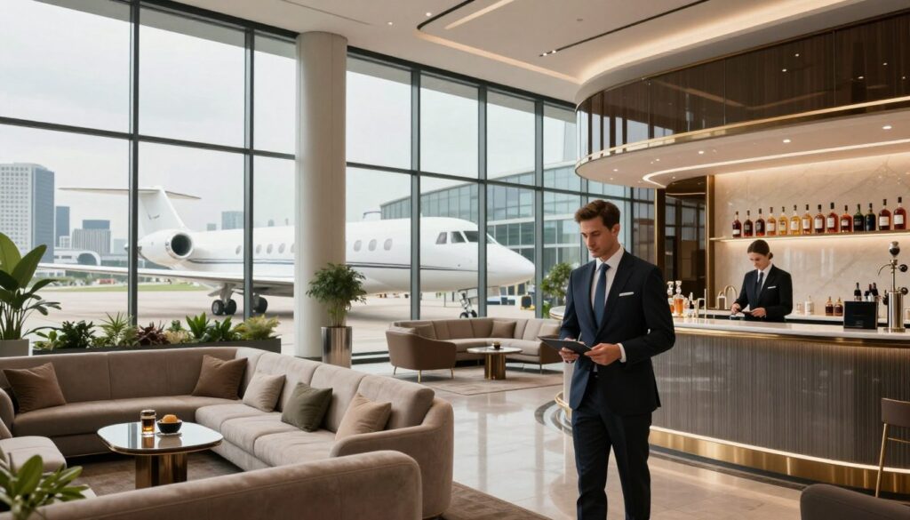 VIP private jet terminal London VIP private jet terminal London