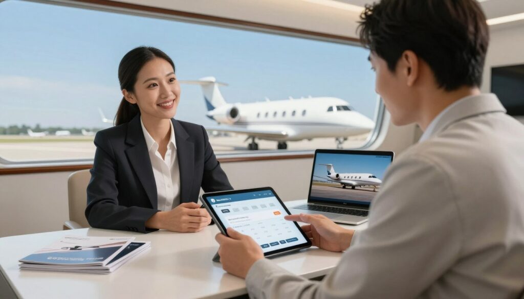 addressing private jet booking concerns