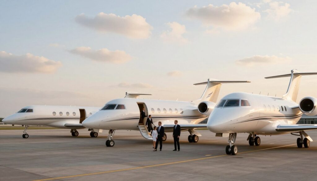 airbus corporate jet charter family lineup
