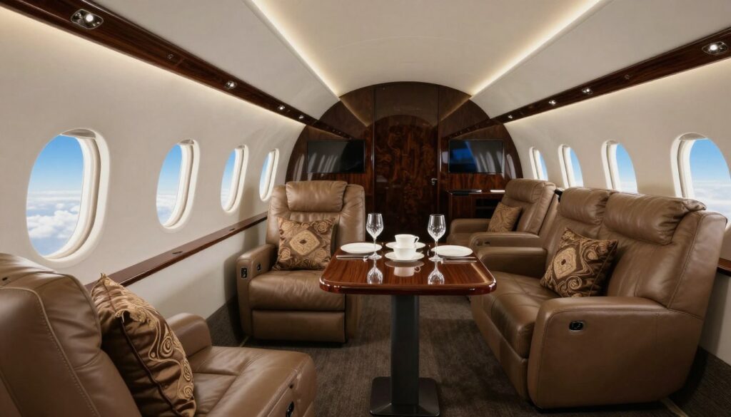 airbus luxury jet cabin design