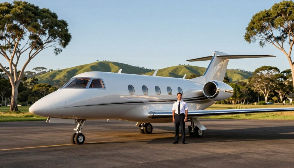 australia private air travel