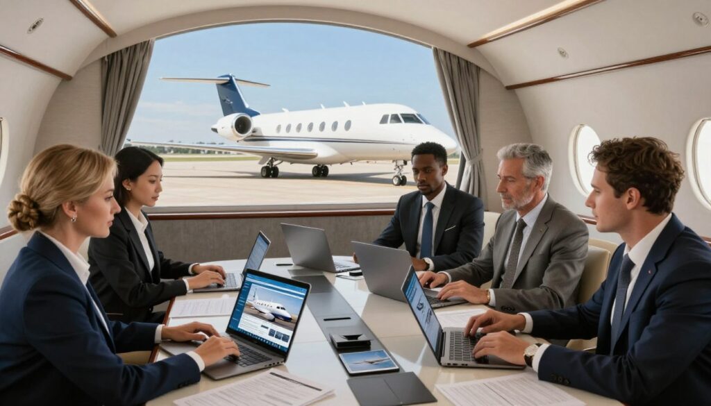 bespoke private aviation europe booking process