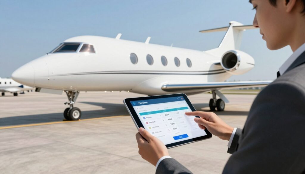 book executive jet online pricing