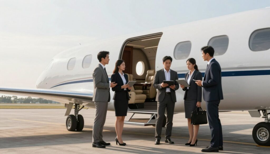 business jet hire meeting