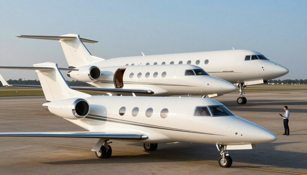 cost-effective luxury jet charters aircraft comparison