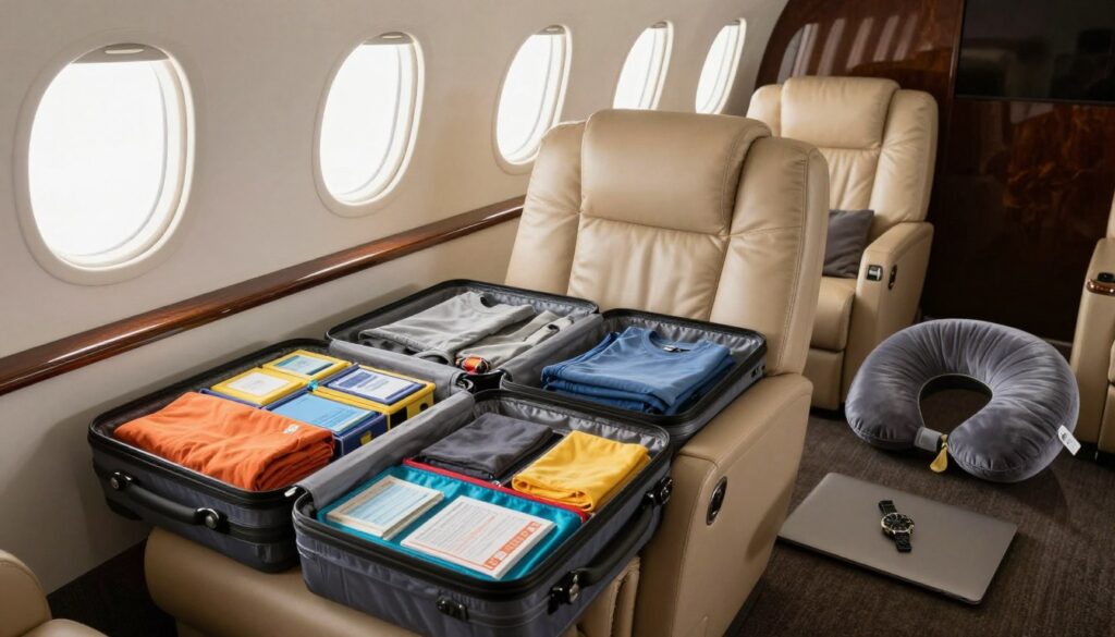 cost-effective luxury jet charters packing tips