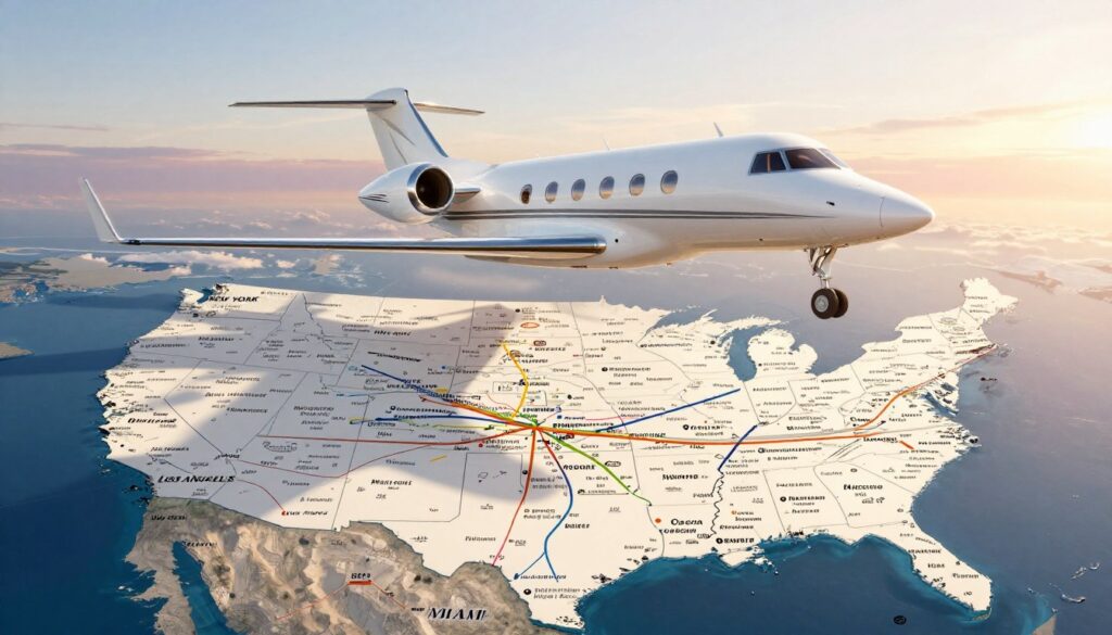 discounted empty leg private jet routes map usa discounted empty leg private jet routes map usa