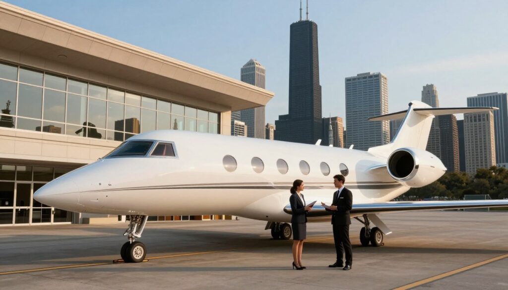 evaluating private jet charter company chicago exclusive jet rental