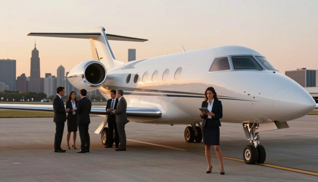 executive jet hire chicago