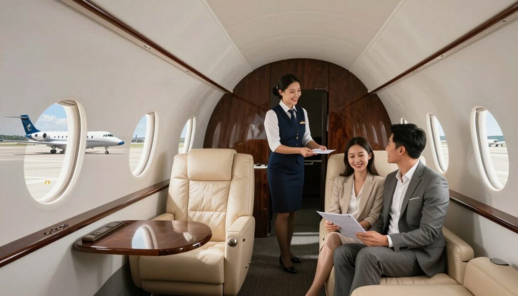 full-service private jet charter experience