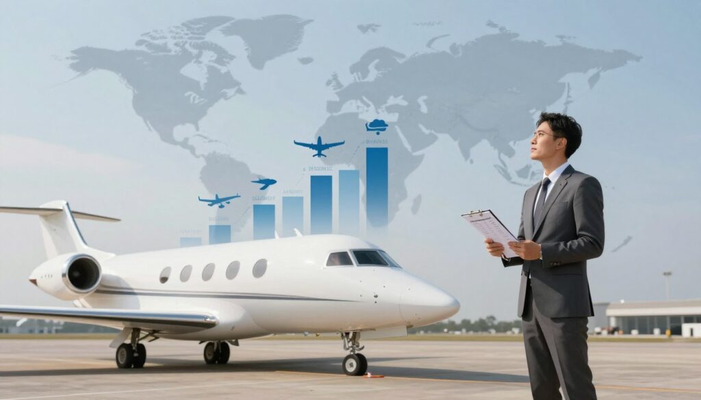global charter flight cost factors