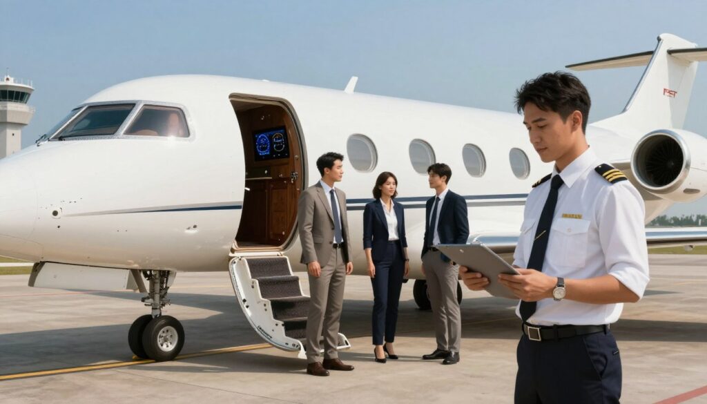 hire private jet online safety