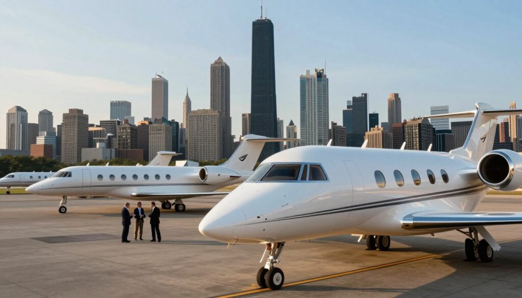 jet charter company chicago fleet