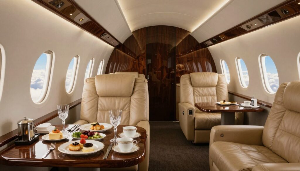 luxury aircraft hire options