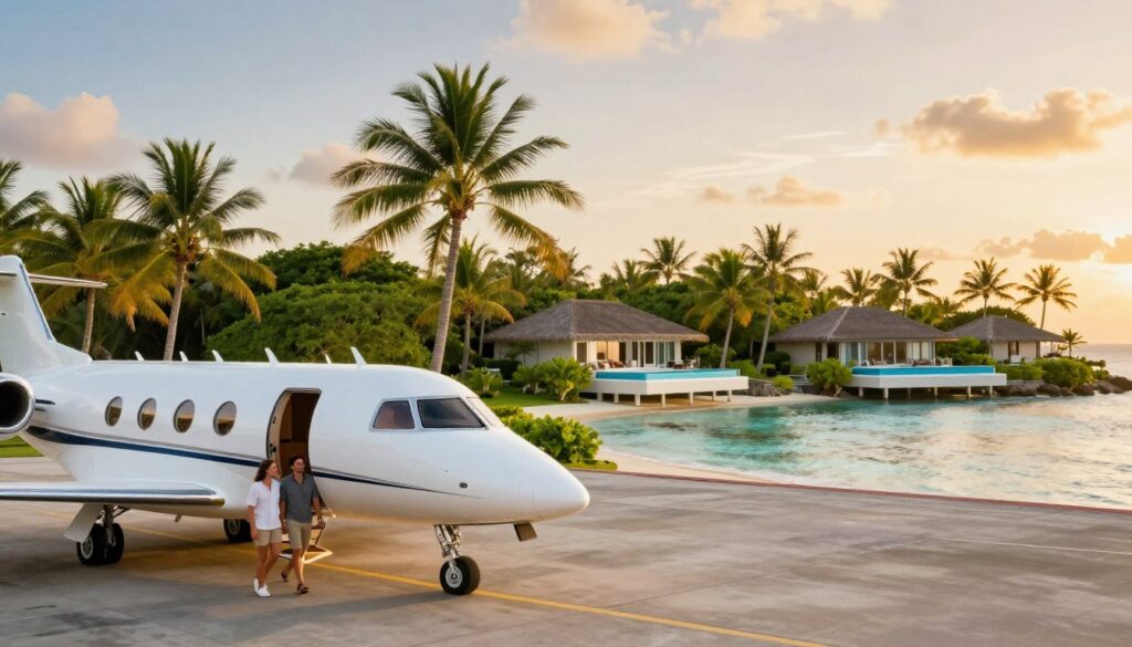luxury honeymoon destinations private jet access