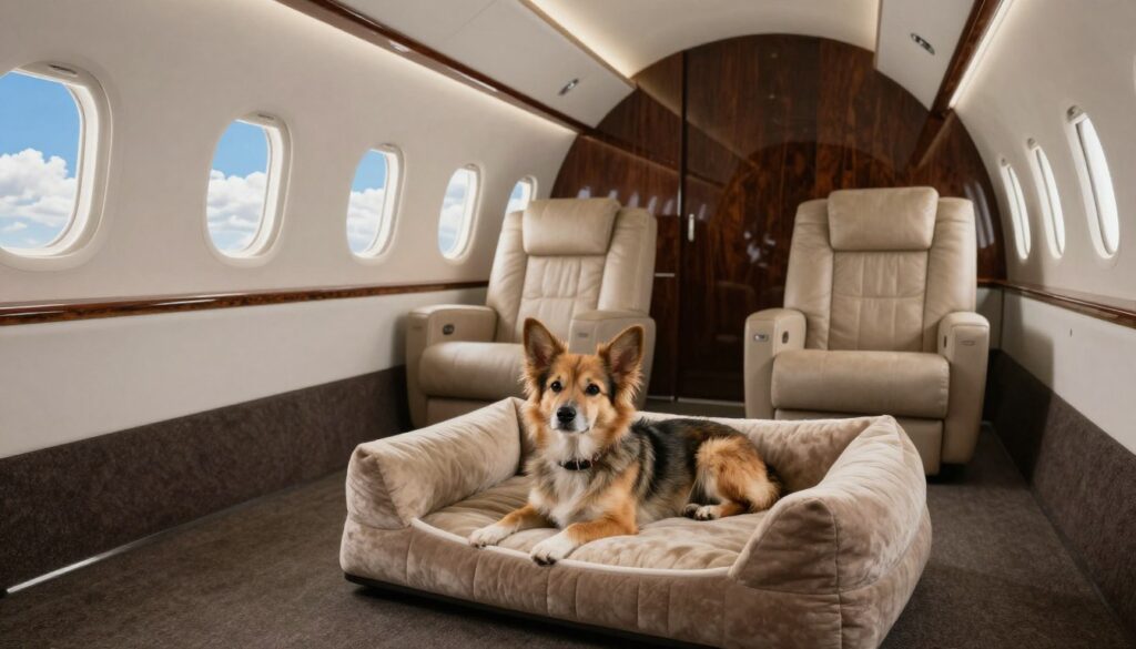 luxury pet travel private jet