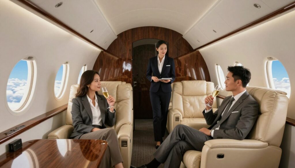 luxury private jet rental convenience