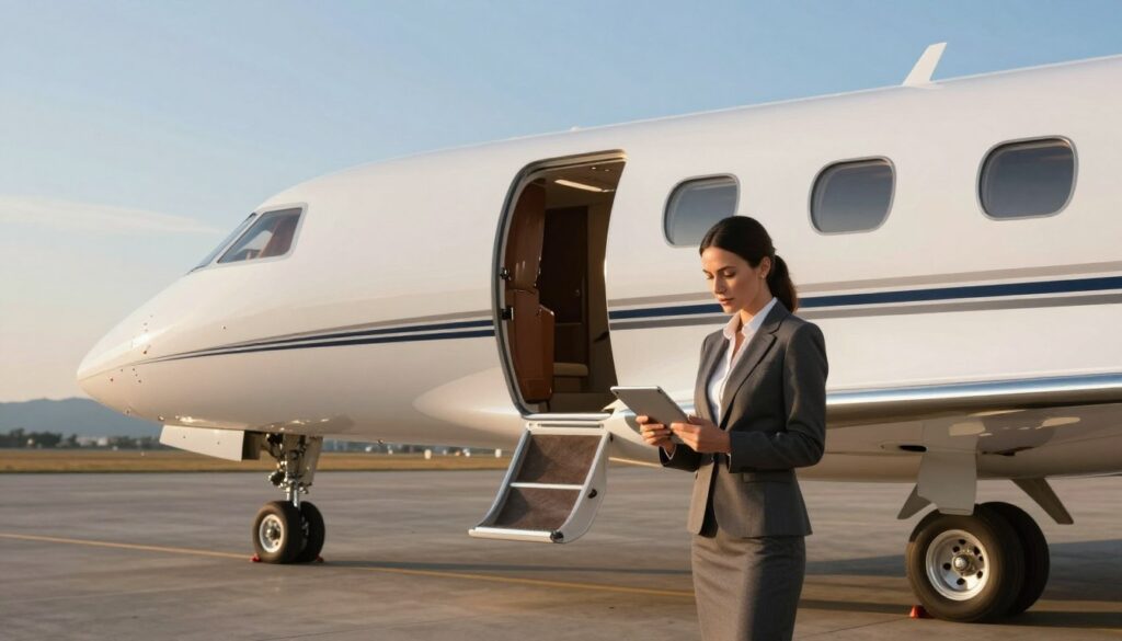 matching private jet to trip