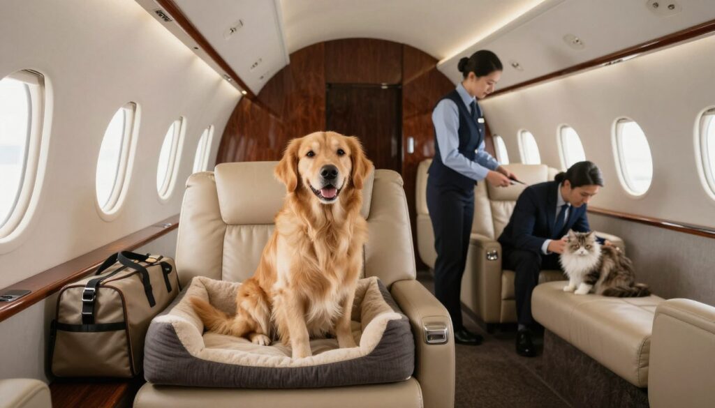 pet friendly aircraft charter