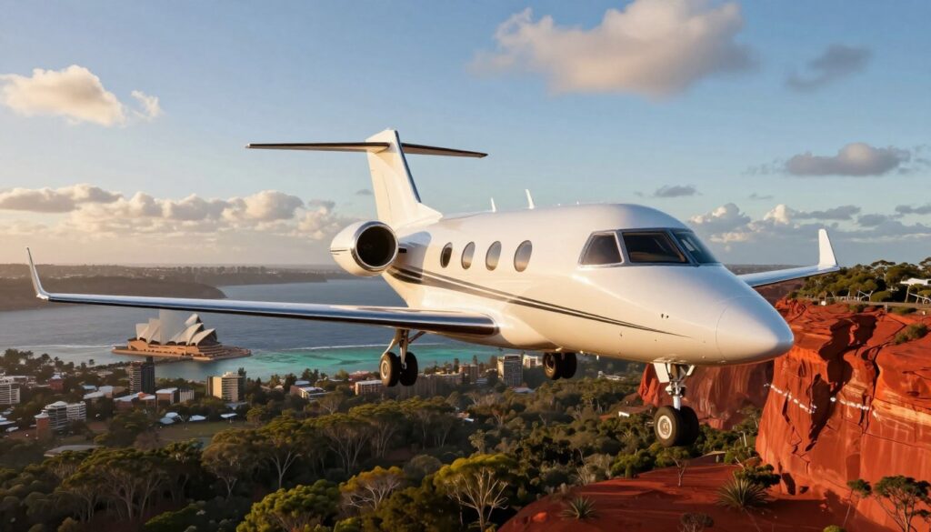 premium jet charter experiences Australia