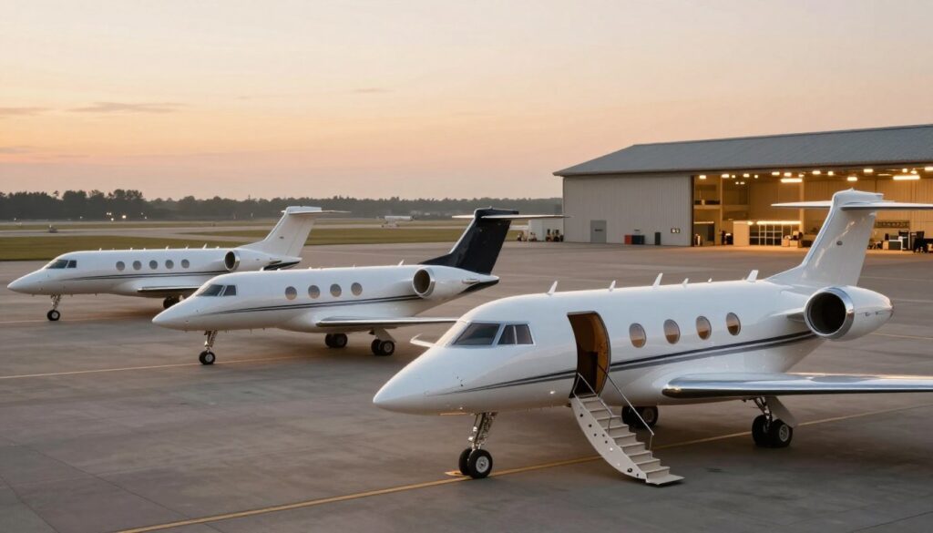 premium wedding jet services aircraft selection