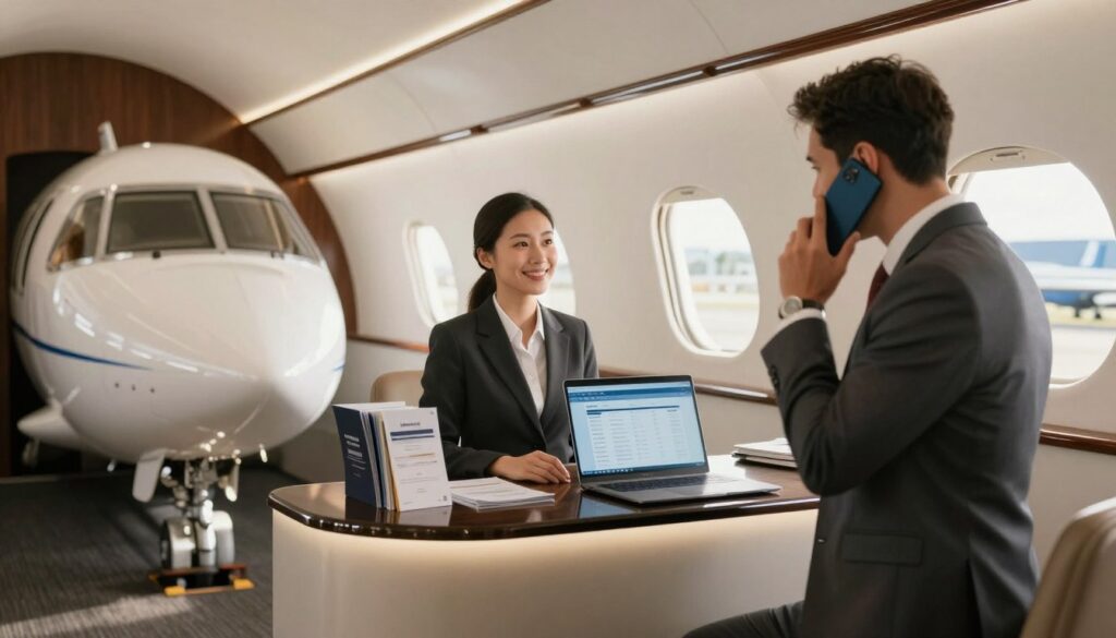 private jet charter australia booking process