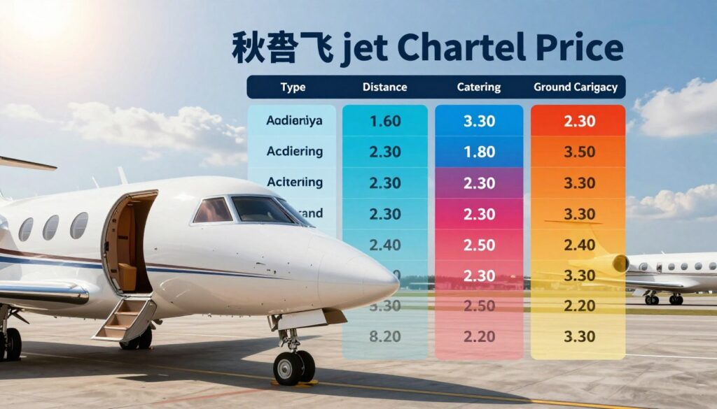 private jet charter pricing breakdown