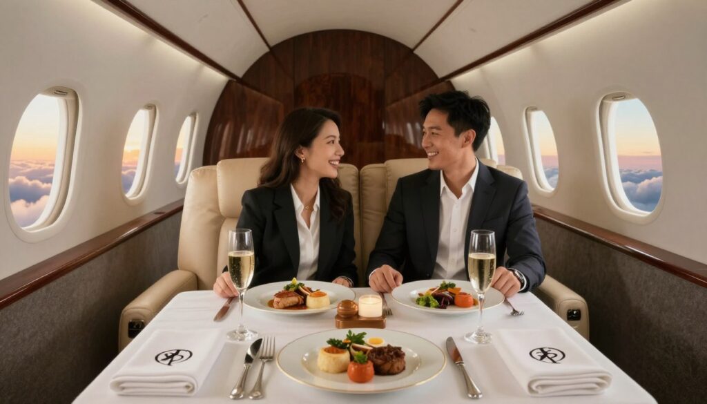 private jet honeymoon personalization