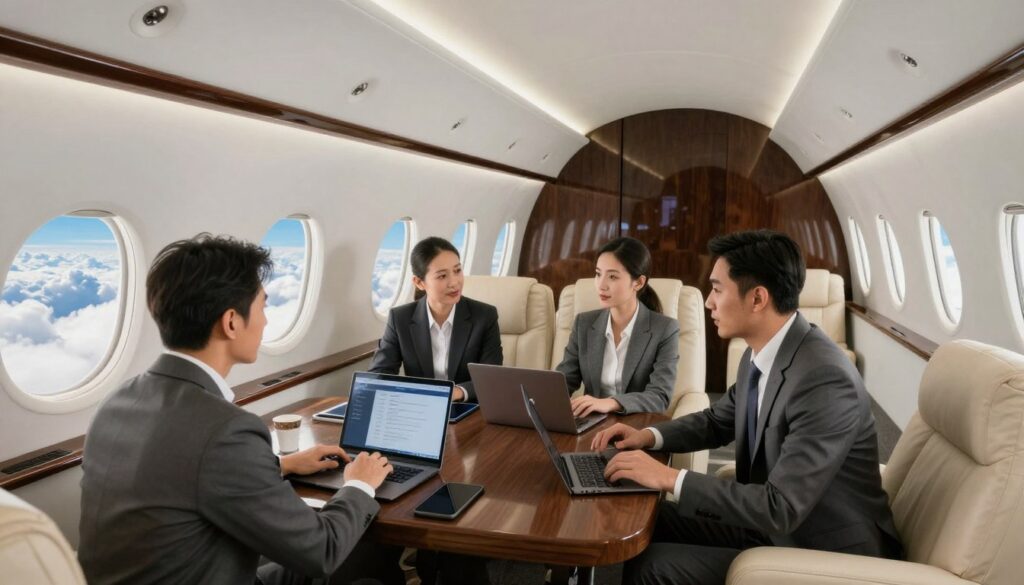 private jet rental services productivity