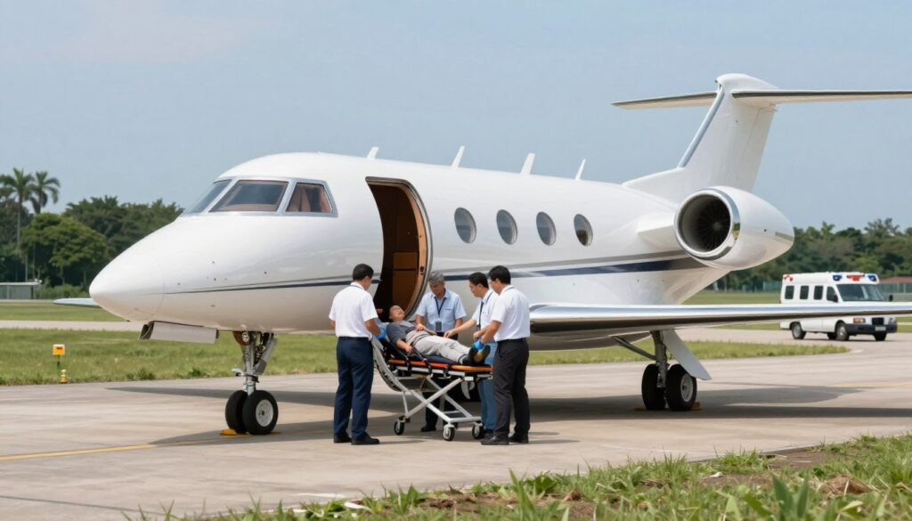 urgent medical air transport