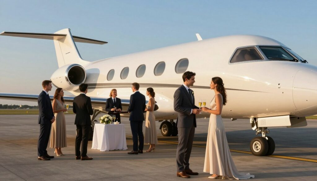wedding jet etiquette communication
