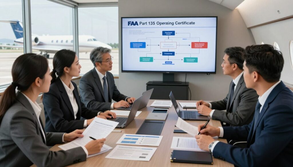 FAA Part 135 Operating Certificate process