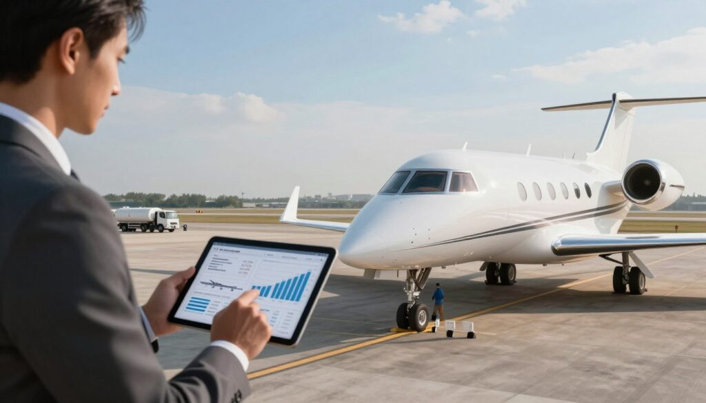 Factors affecting private jet charter cost
