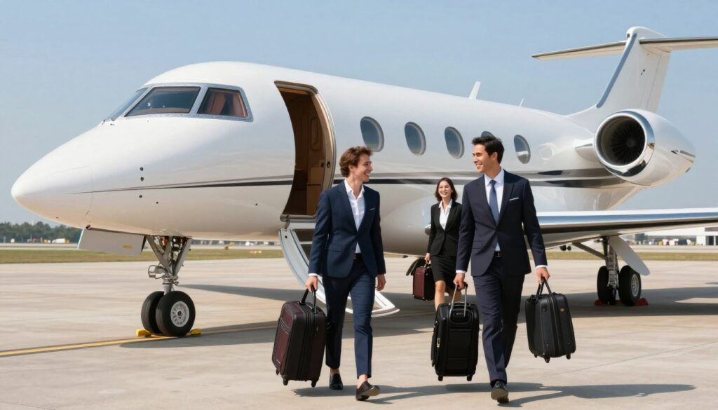 affordable private jet group travel