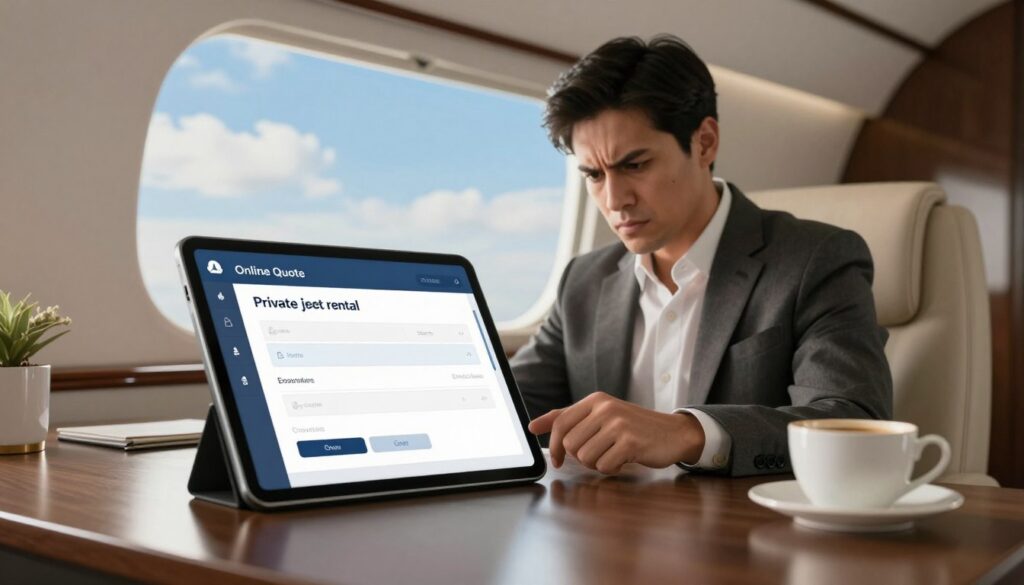 calculate private jet rental cost