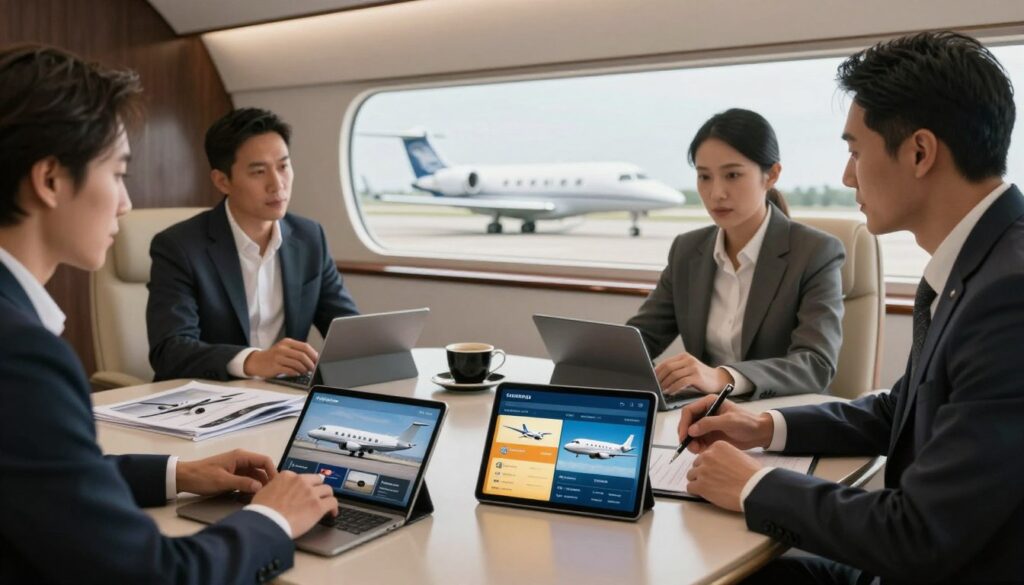 comparing executive air travel models