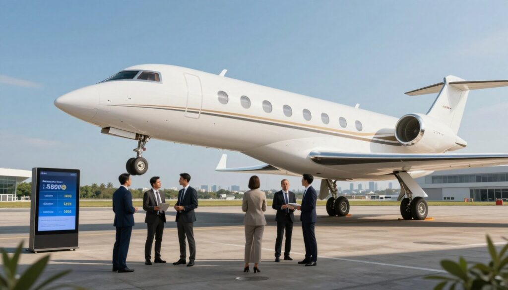 economics of discounted private jet flights