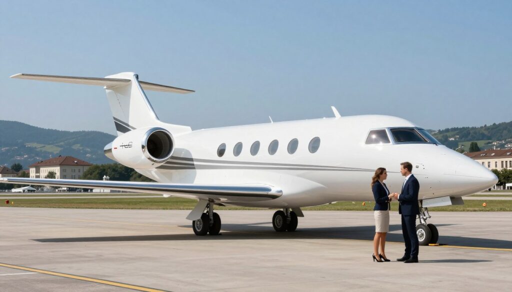 european private aviation charter flight
