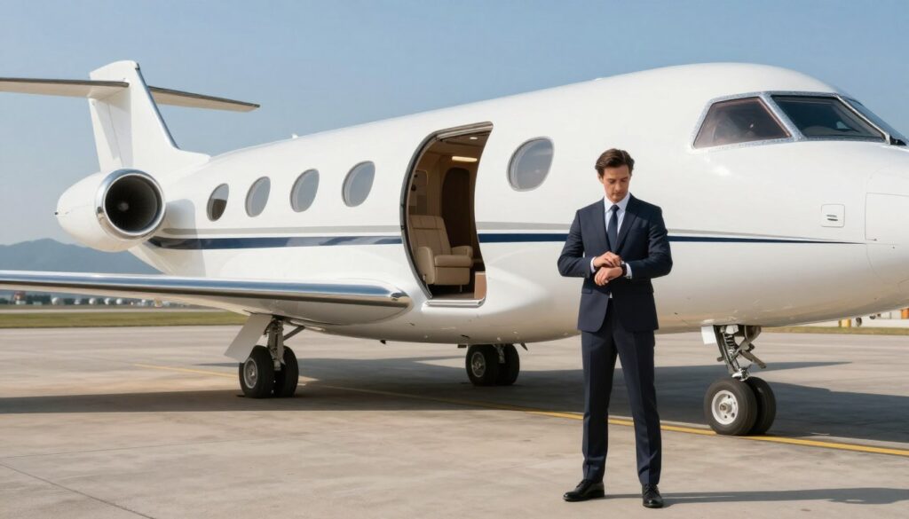 exclusive jet charters time savings
